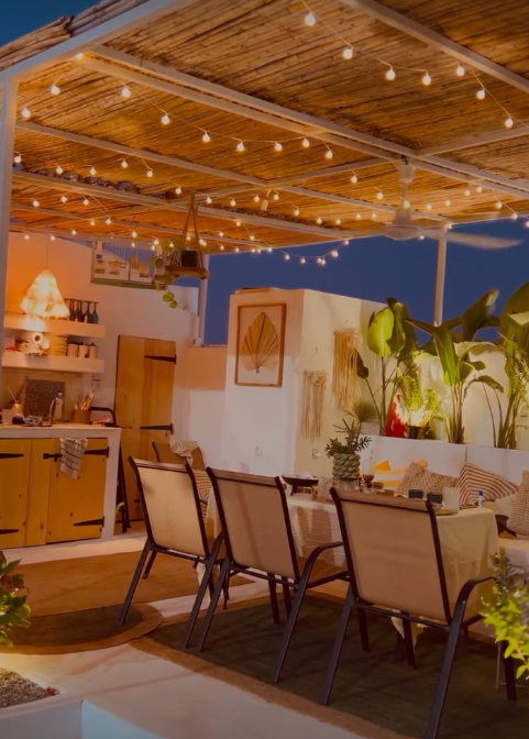 Villa Lumina barbecue corner